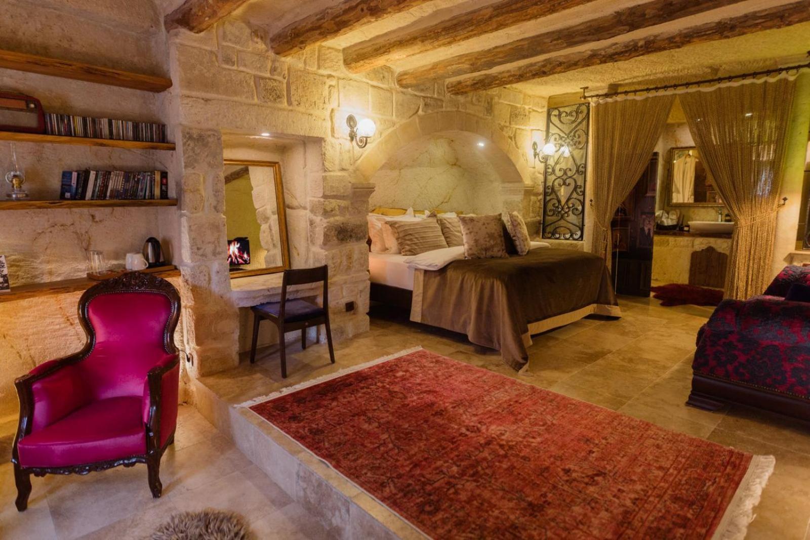 Asuwari Suites Cappadocia 어굽 객실 사진